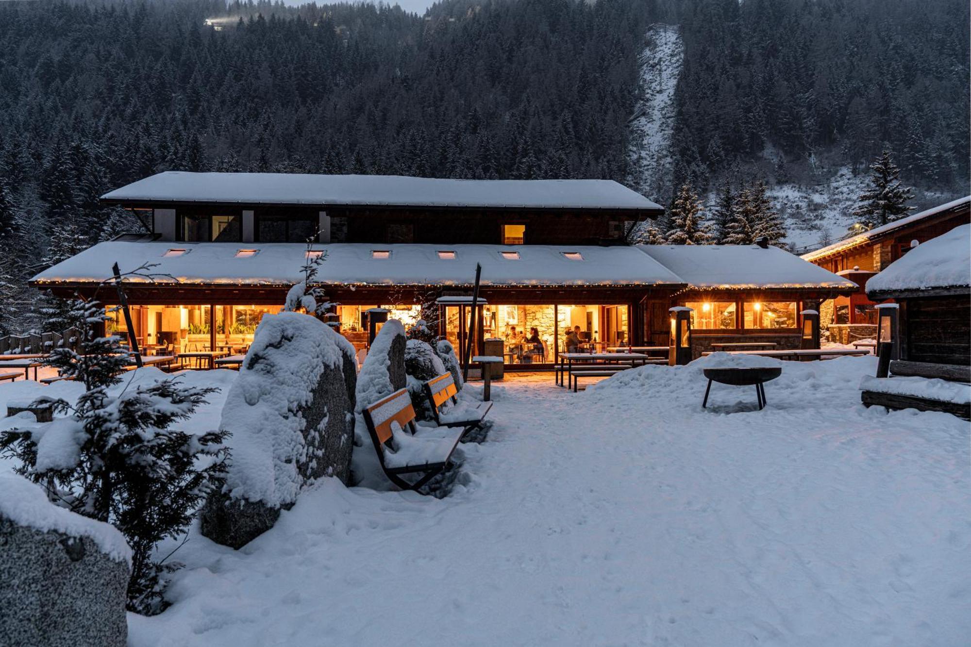 La Tana Dell'Orso Hotel & Spa بونتي دي لينيو المظهر الخارجي الصورة