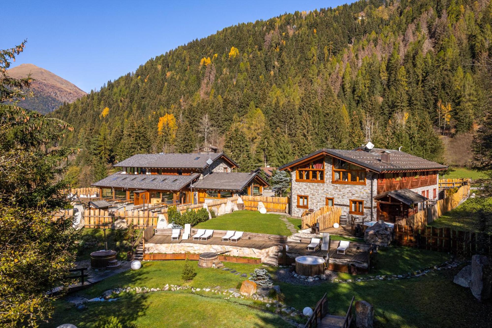 La Tana Dell'Orso Hotel & Spa بونتي دي لينيو المظهر الخارجي الصورة